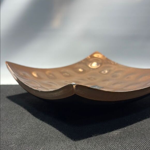 Max Studio Metallic Copper colored catch all. - Picture 4 of 12